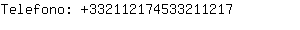 Telefono: 33211217453321....