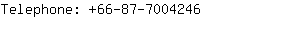 Telephone: 66-87-700....