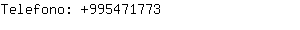 Telefono: 99547....