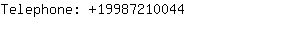 Telephone: 1998721....