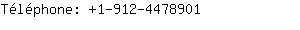 Tlphone: 1-912-447....