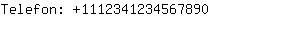 Telefon: 111234123456....