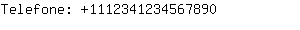 Telefone: 111234123456....