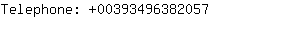 Telephone: 0039349638....