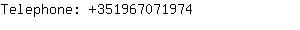 Telephone: 35196707....