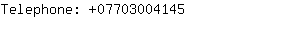 Telephone: 0770300....