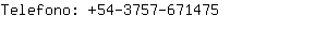 Telefono: 54-3757-67....