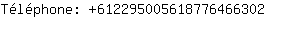 Tlphone: 61229500561877646....
