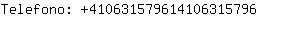 Telefono: 41063157961410631....