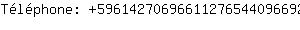 Tlphone: 59614270696611276544096692000....