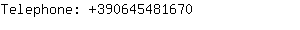 Telephone: 39064548....