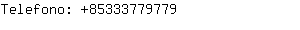 Telefono: 8533377....