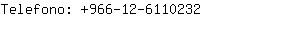 Telefono: 966-12-611....