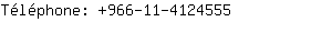 Tlphone: 966-11-412....