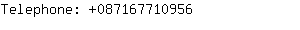 Telephone: 08716771....