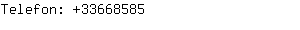 Telefon: 3366....