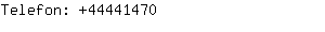 Telefon: 4444....
