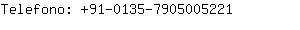 Telefono: 91-0135-790500....