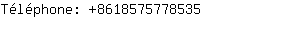 Tlphone: 861857577....