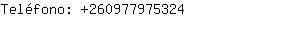 Teléfono: 26097797....