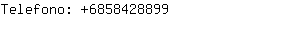 Telefono: 685842....