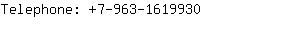Telephone: 7-963-161....