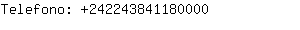 Telefono: 24224384118....