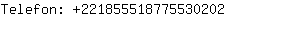 Telefon: 22185551877553....