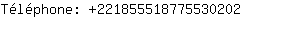 Tlphone: 22185551877553....