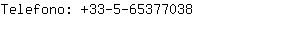 Telefono: 33-5-6537....