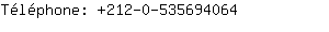 Tlphone: 212-0-53569....