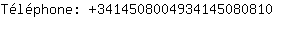 Tlphone: 341450800493414508....