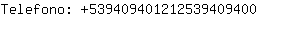 Telefono: 53940940121253940....