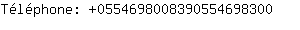 Tlphone: 055469800839055469....