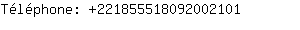 Tlphone: 22185551809200....