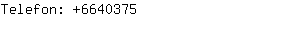 Telefon: 664....