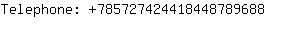 Telephone: 78572742441844878....