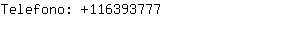 Telefono: 11639....