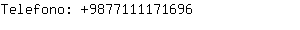 Telefono: 987711117....