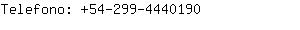 Telefono: 54-299-444....