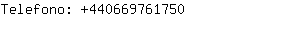Telefono: 44066976....