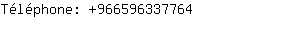 Téléphone: 96659633....