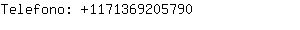 Telefono: 117136920....