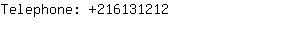 Telephone: 21613....