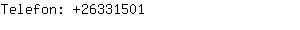 Telefon: 2633....