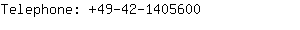 Telephone: 49-42-140....