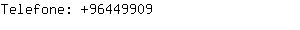 Telefone: 9644....