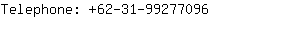 Telephone: 62-31-9927....