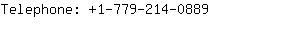 Telephone: 1-779-214-....