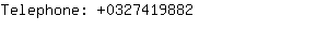 Telephone: 032741....